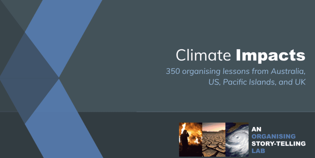 Climate Impacts 350 Organising Lessons from Australia US