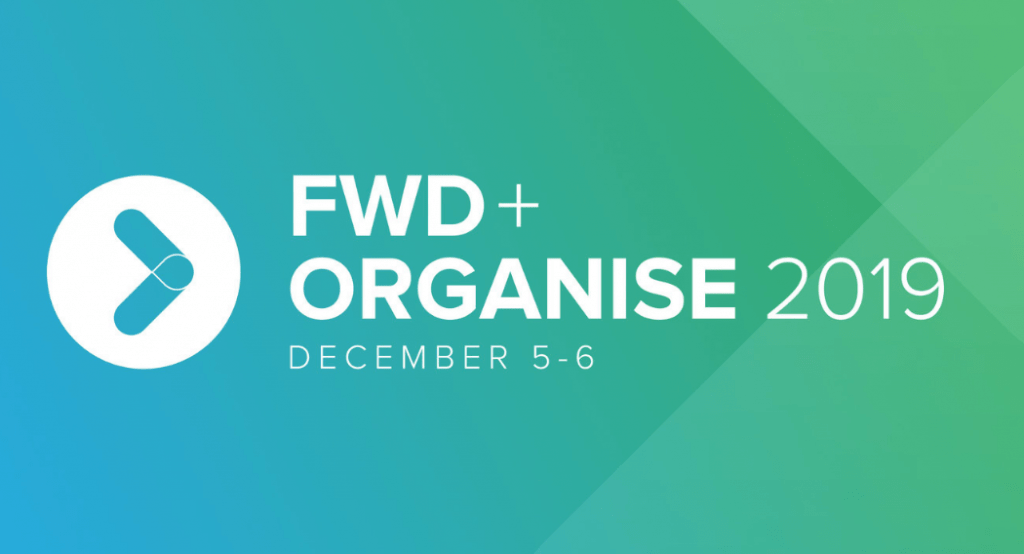 FWD + Organise 2019 Conference Logo