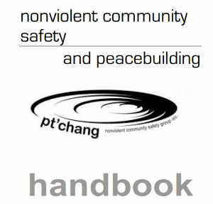 Cover of the Pt'chang Nonviolent Community Safety and Peacebuilding Handbook