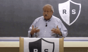 Marshall Ganz teaching a class