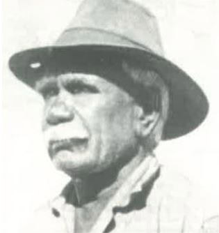 Strike leader Dooley Bin Bin.|Aboriginal strikers marching