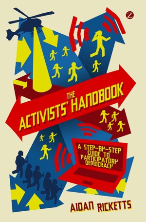 Front cover of The Activists Handbook.