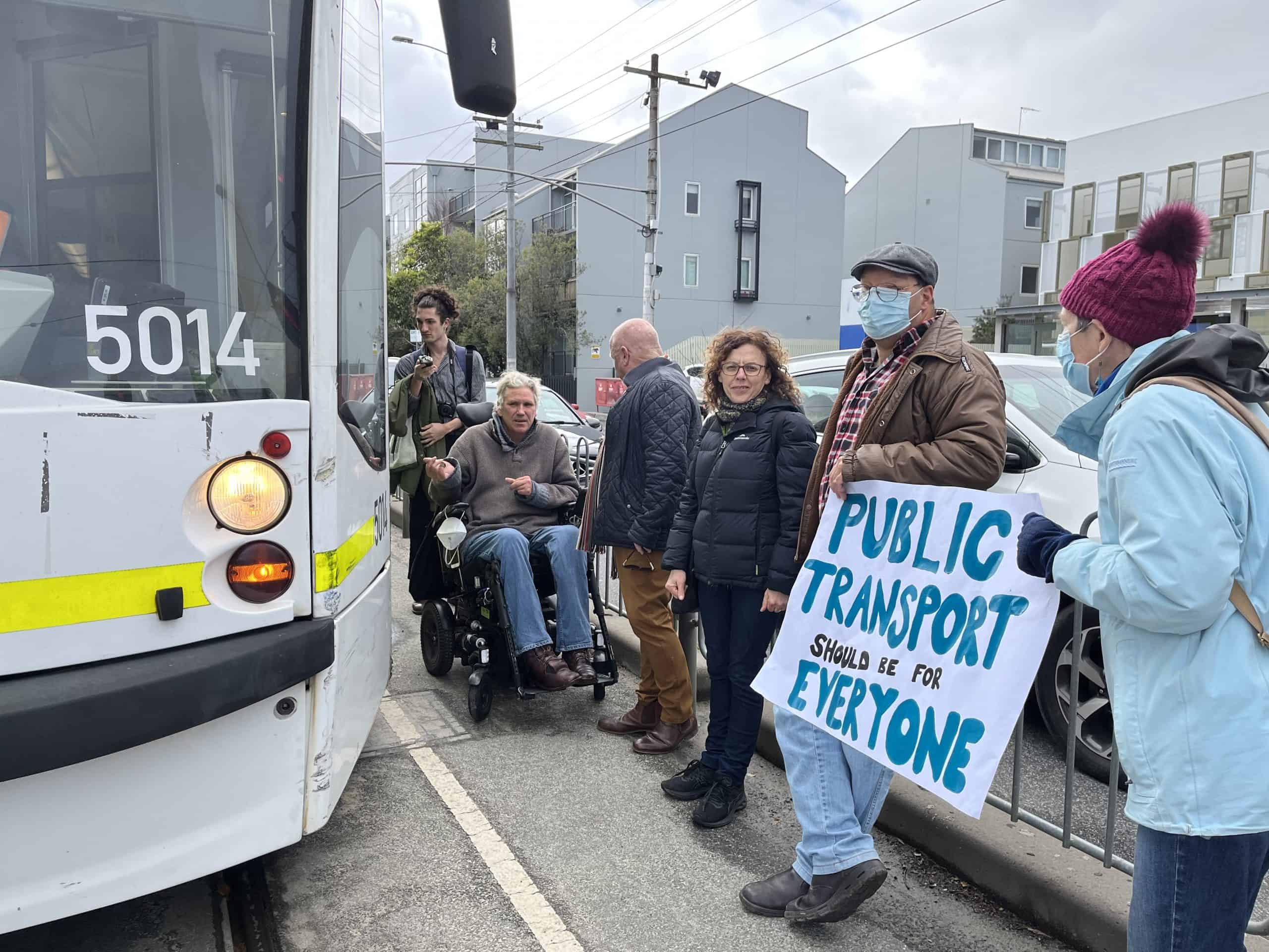 A group of protestors