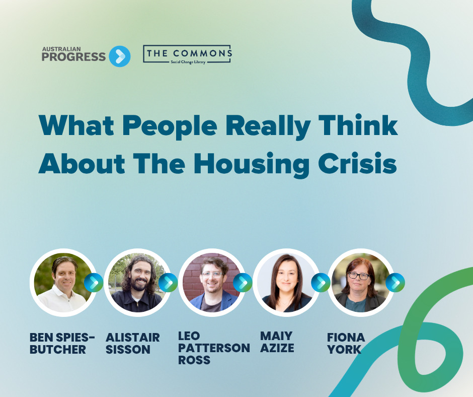 Banner image entitled Progress 2026: What People Really Think About the Housing Crisis