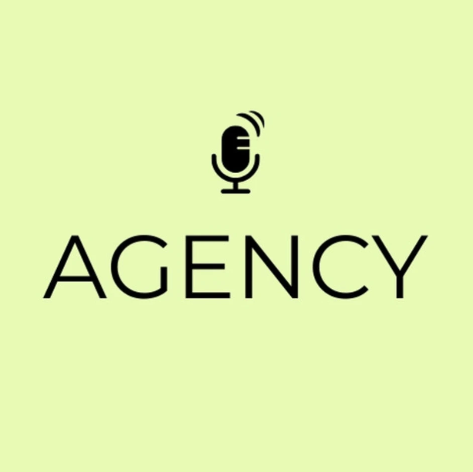 Title reads 'Agency'. Icon of microphone.